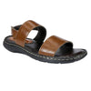 "StrideEase" Men's Leather Sandals